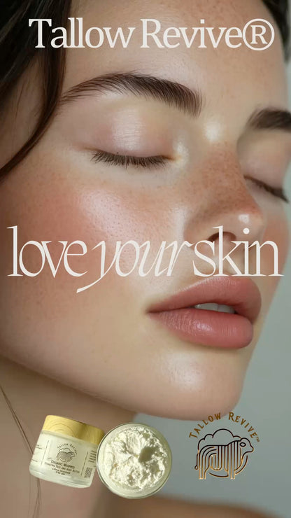 Tallow Revive® 100% Organic Whipped Tallow Butter - Unscented